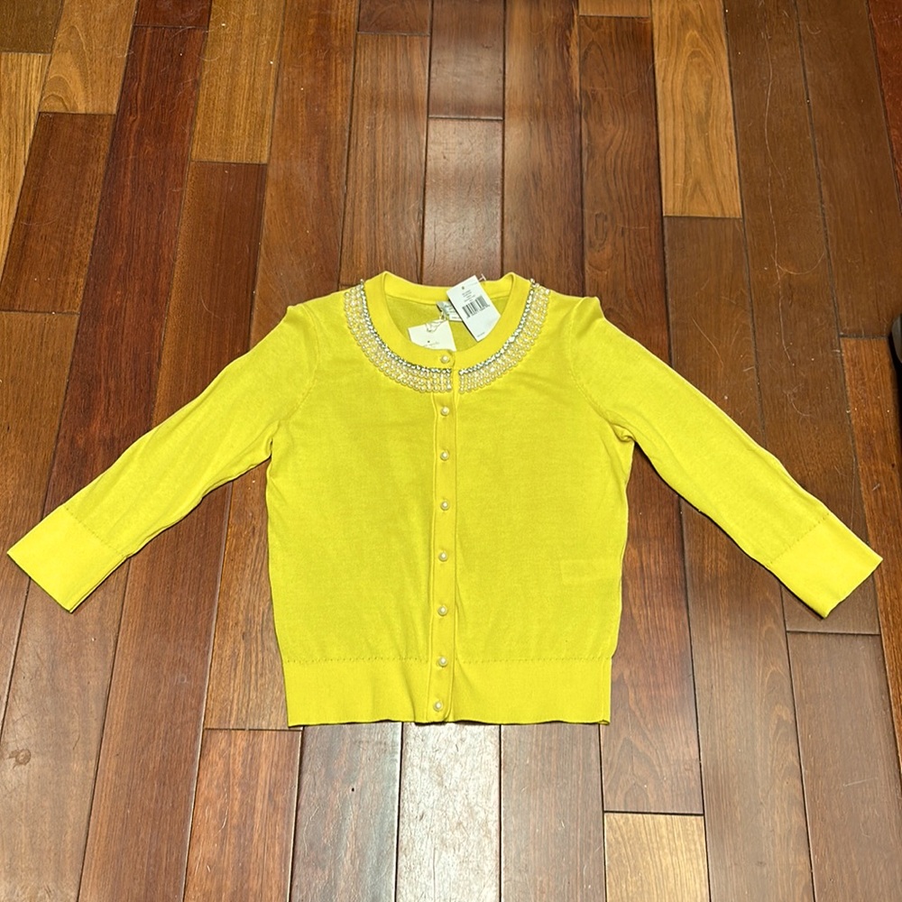 Kate Spade Tula Cardigan - Lemon Yellow